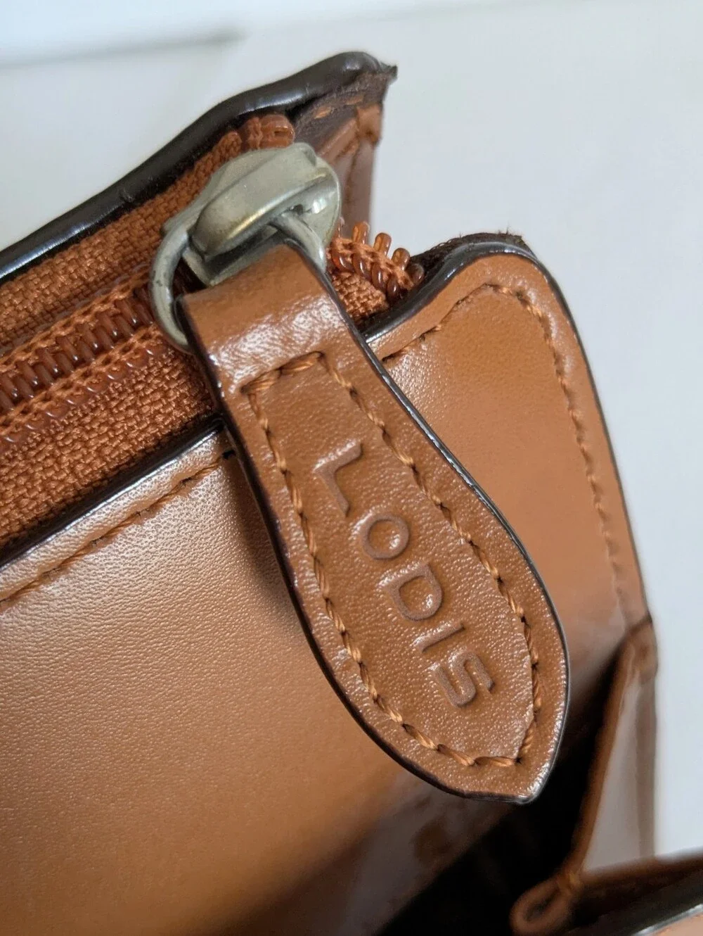 Lodis Audrey Jessica Leather Shoulder Computer Work Bag